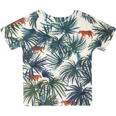 Mini boys palm print t-shirt
